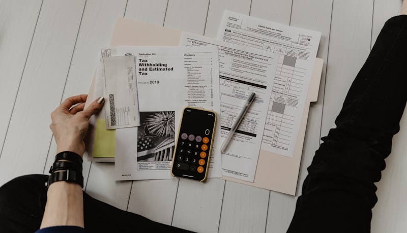 Person customizing a document template